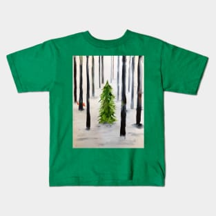 winter encounter Kids T-Shirt